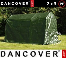 Tente 2x3x2m PE, Vert