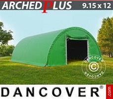 Tente 9,15x12x4,5m PVC, Vert
