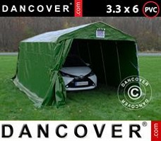 Tente 3,3x6x2,4m PVC, Vert
