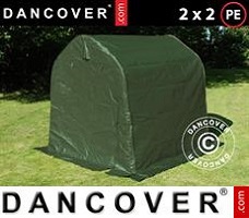 Tente 2x2x2m PE, Vert