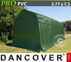 Tente 3,77x7,3x3,24m PVC, Vert