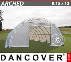 Tente 9,15x12x4,5m PVC, Blanc