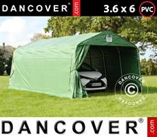 Tente 3,6x6x2,68m PVC, Vert